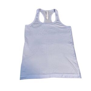 Lululemon Shirt Women 8 Blue Swiftly Tech Racerback Tank Top Athleisure Train